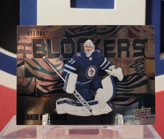 Connor Hellebuyck 2022-23 - Blockers #Bl-16 Allure Upper Deck